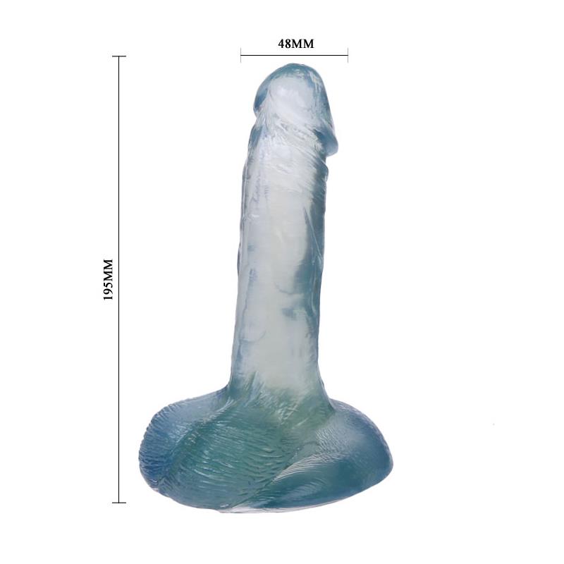 BAILE - DILDO TRANSPARENTE