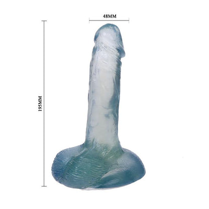 BAILE - DILDO TRANSPARENTE