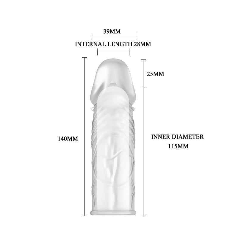 BAILE - FUNDA PARA PENE TRANSPARENTE