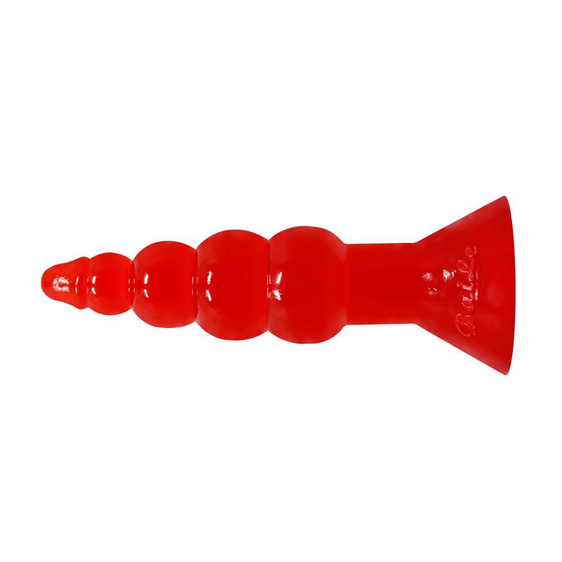 BAILE - PLUG ANAL FORMA BULBOSA COLOR NARANJA
