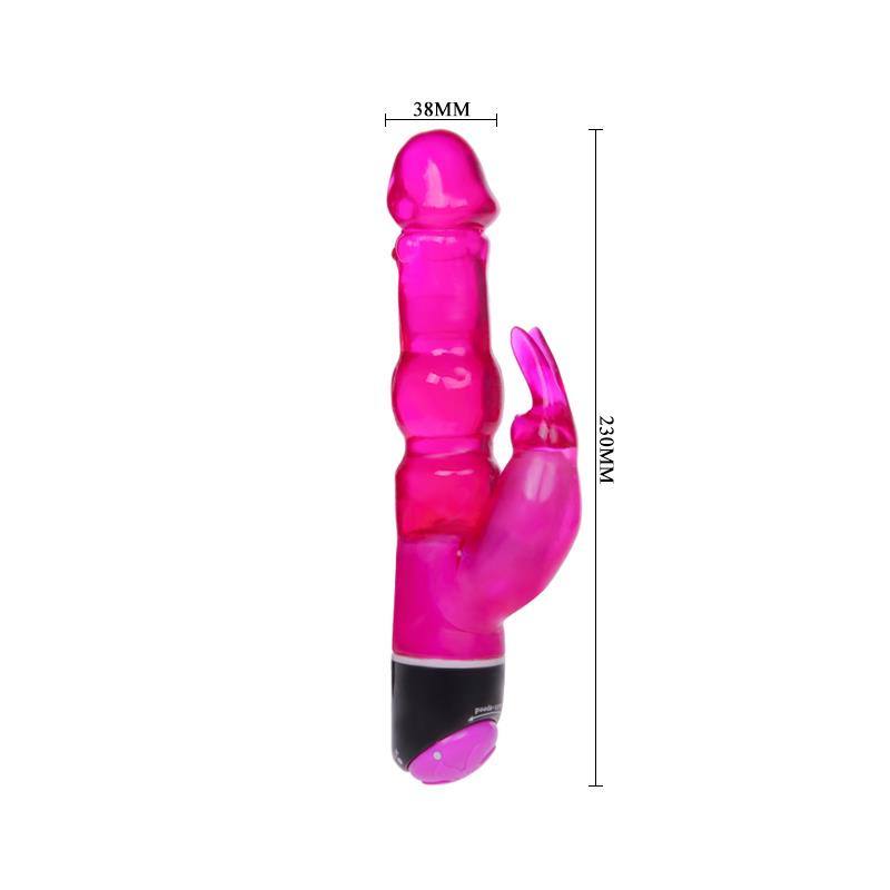 BAILE - VIBRADOR NAUGHTY BUNNY COLOR PÚRPURA
