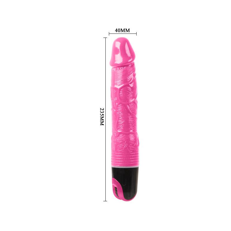 BAILE - VIBRADOR REALISTA ROSA