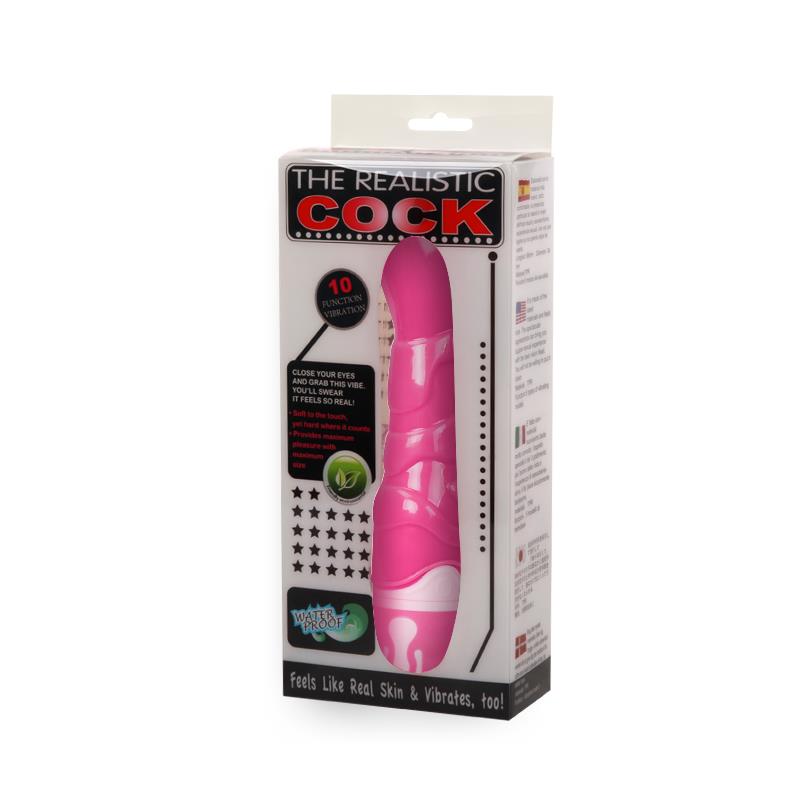 BAILE - VIBRADOR IMPERMEABLE ROSA CL50