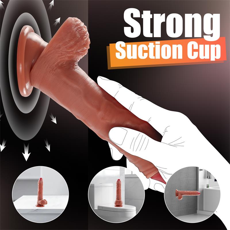 XISE - BAIRD DILDO CON THRUSTING Y VIBRACIÓN 8.07