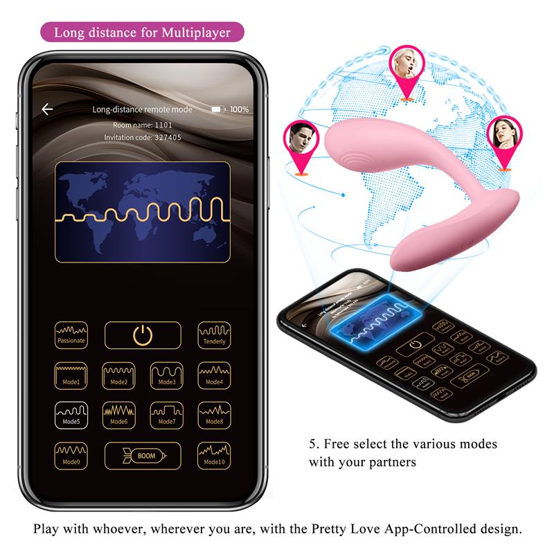 PRETTYLOVE - BAIRD ESTIMULADOR CON CONTROL POR APP