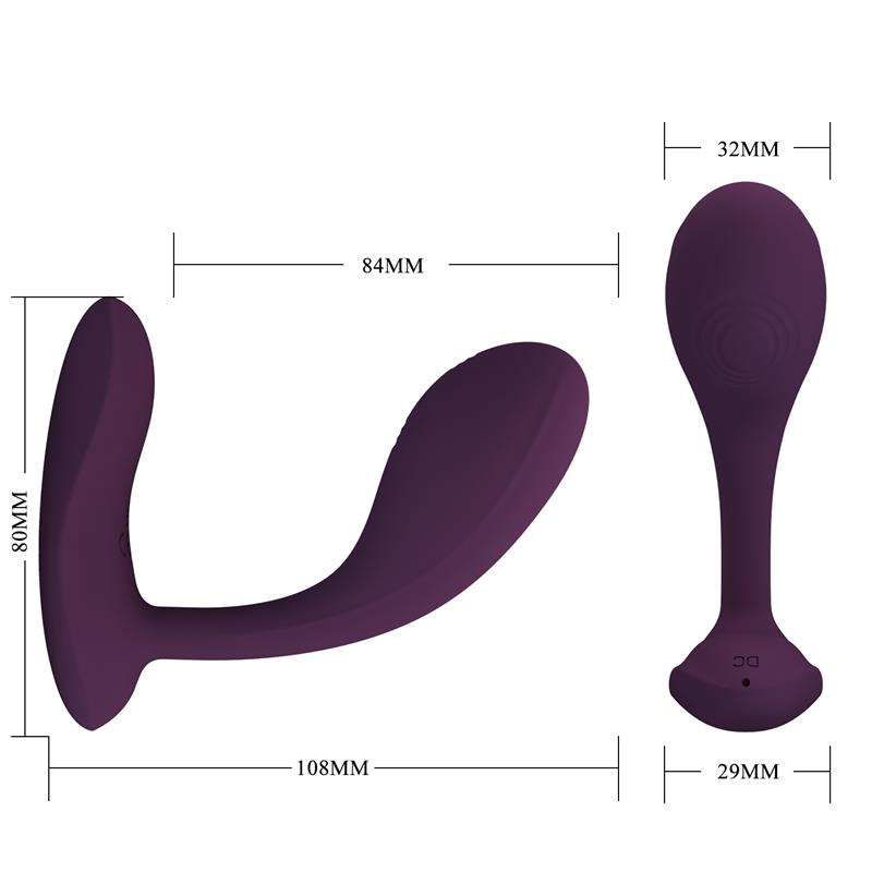 PRETTY LOVE - BAIRD VIBRADOR PARA EL PUNTO G CON APP