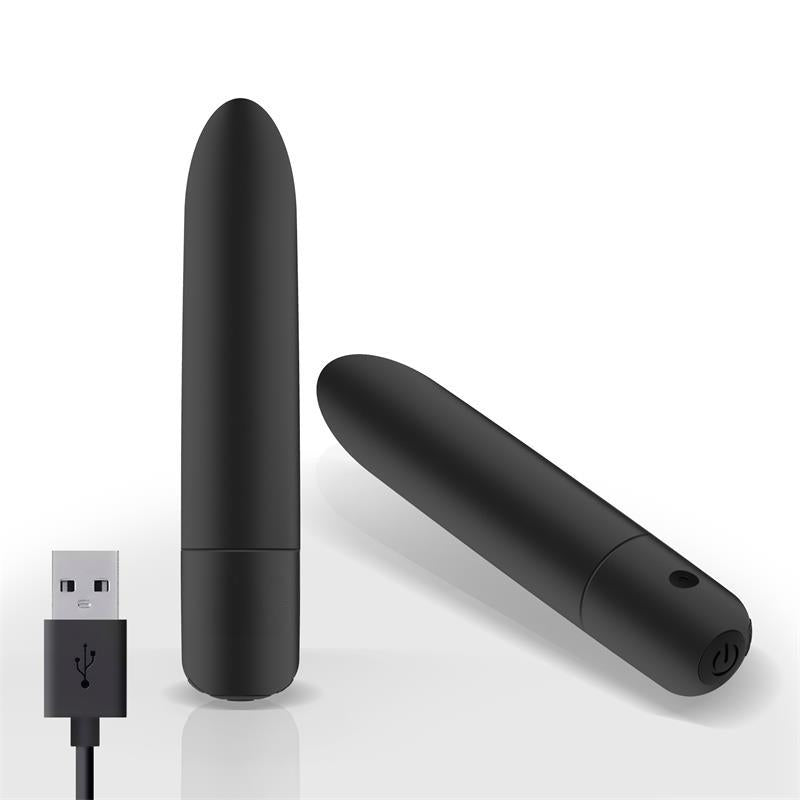 A-GUSTO - BALA VIBRADORA 10 VELOCIDADES USB