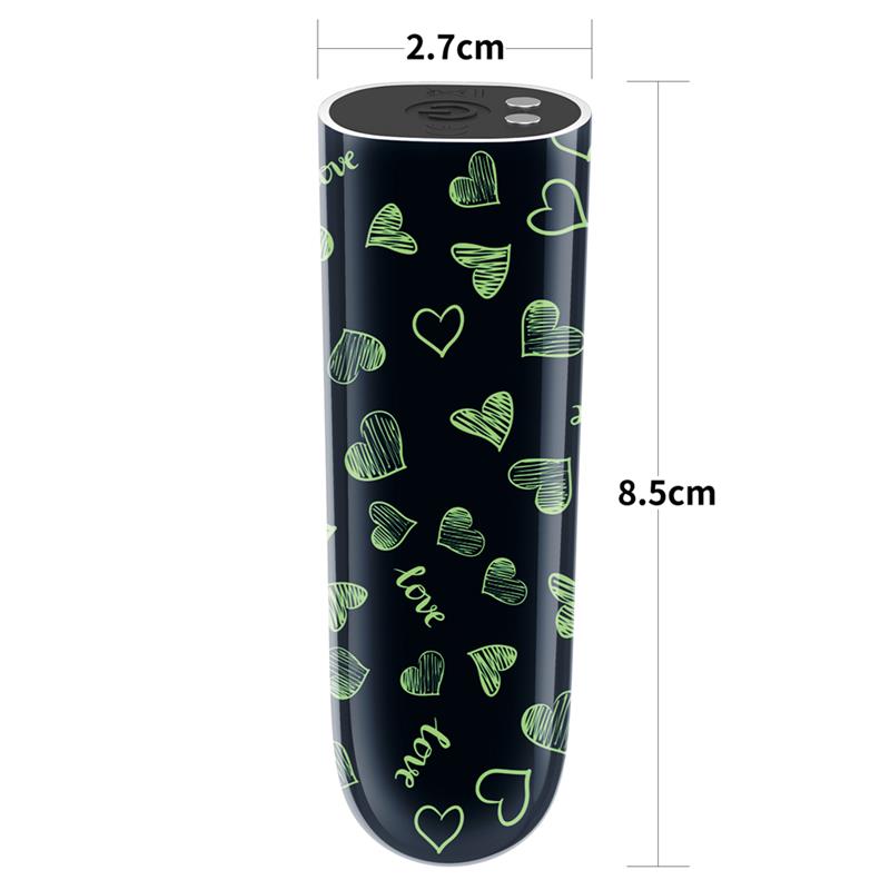 LOVETOY - BALA VIBRADORA BRILLA EN LA OSCURIDAD GLOW-IN-THE-DARK
