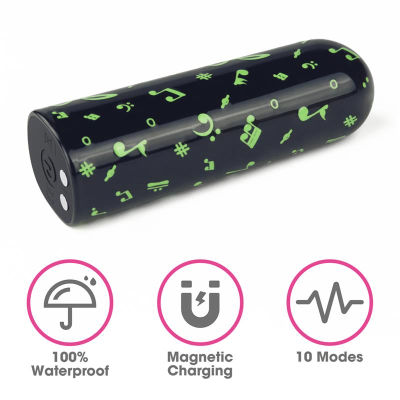 LOVETOY - BALA VIBRADORA BRILLA EN LA OSCURIDAD GLOW-IN-THE-DARK