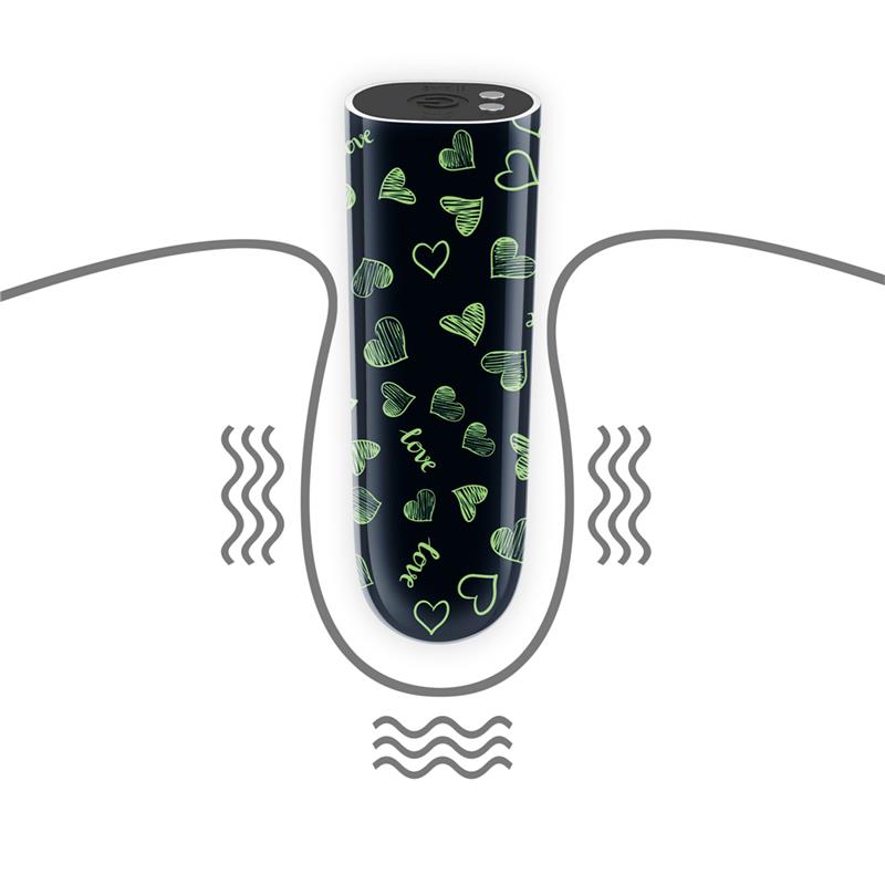 LOVETOY - BALA VIBRADORA BRILLA EN LA OSCURIDAD GLOW-IN-THE-DARK