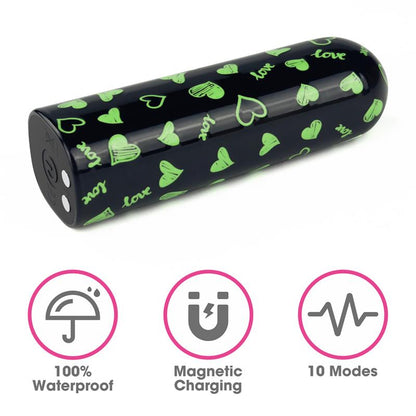 LOVETOY - BALA VIBRADORA BRILLA EN LA OSCURIDAD GLOW-IN-THE-DARK