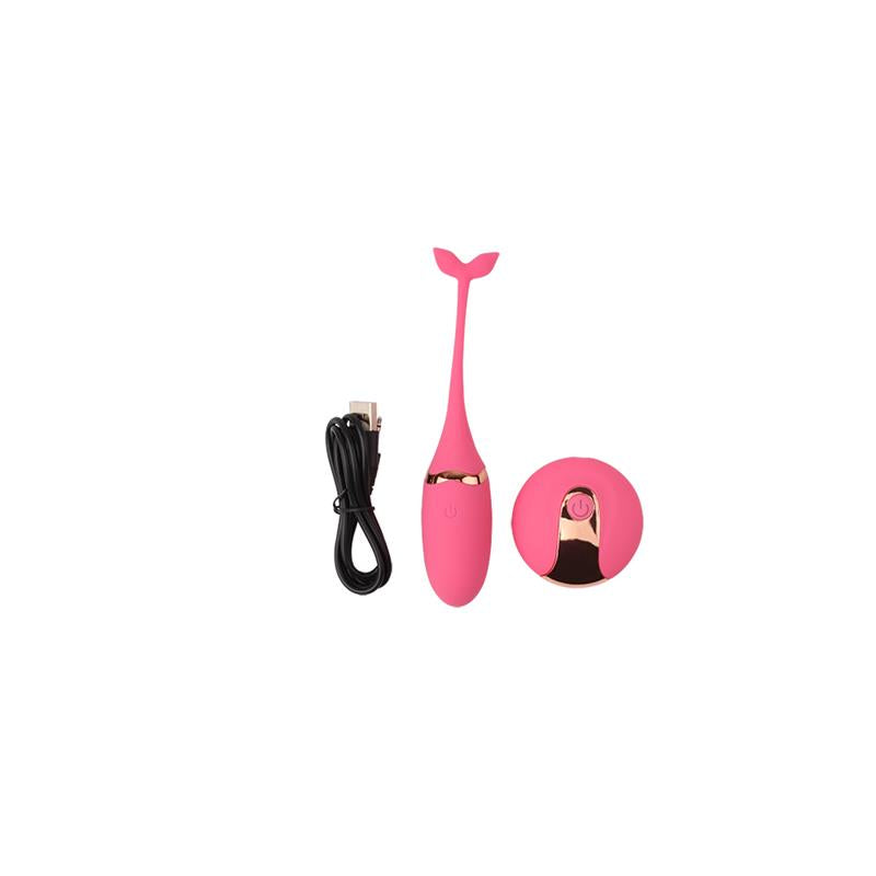 CHISA - BALA VIBRADORA CONTROL REMOTO BECKONING BEATS USB SILICONA 5.9