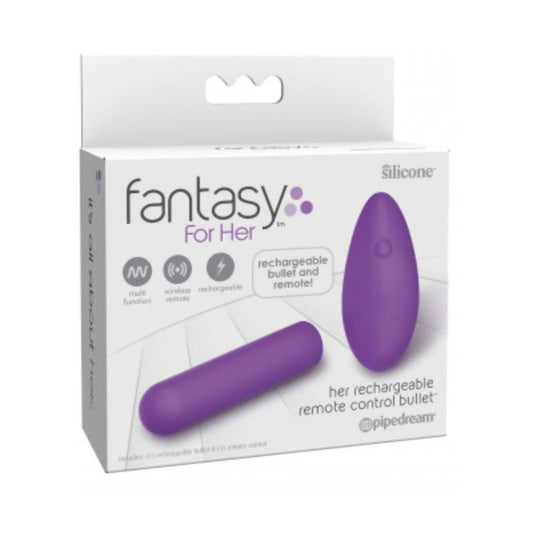 FANTASY FOR HER - BALA VIBRADORA CONTROL REMOTO RECARGABLE USB