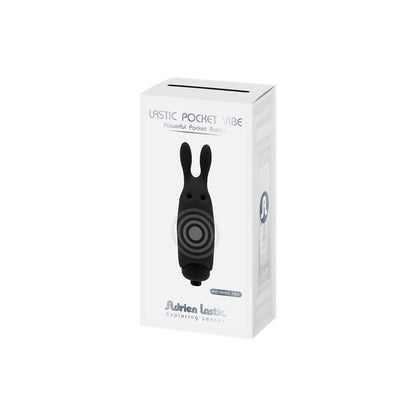 ADRIEN LASTIC - BALA VIBRADORA LASTIC POCKET NEGRO