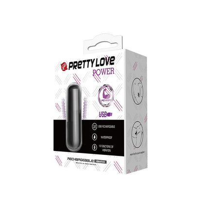 PRETTYLOVE - BALA VIBRADORA POWER SILICONA 6 X 1.8 CM