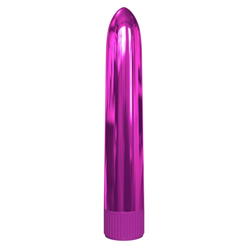 CLASSIX - BALA VIBRADORA ROSA METÁLICO 18 CM