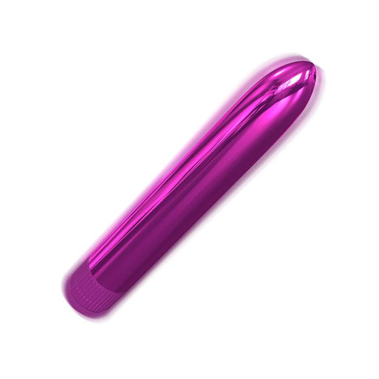 CLASSIX - BALA VIBRADORA ROSA METÁLICO 18 CM