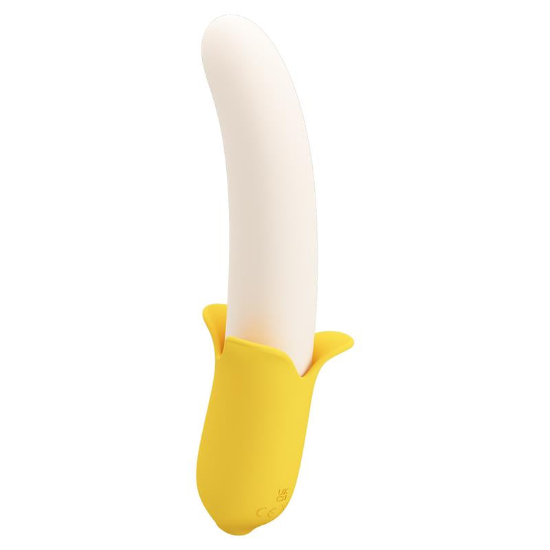 PRETTYLOVE - BANANA GEEK VIBRADOR CON THRUSTING USB