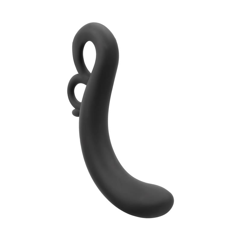 TARDENOCHE - BANEE ESTIMULADOR PROSTÁTICO DE FÁCIL EXTRACCIÓN SILICONA NEGRO