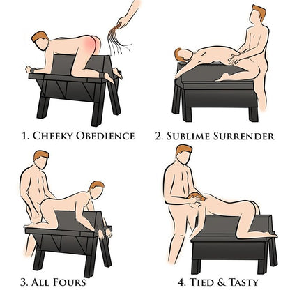 MASTER SERIES - BAREBACK SUBMISSION HORSE BANCO/POTRO DEL SEXO