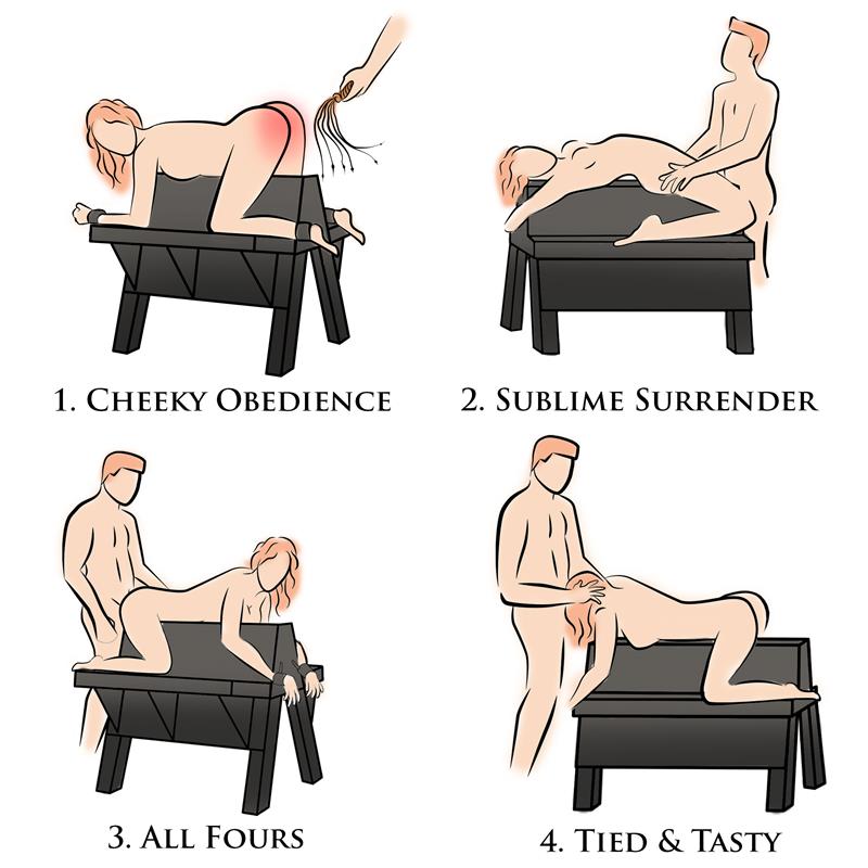 MASTER SERIES - BAREBACK SUBMISSION HORSE BANCO/POTRO DEL SEXO