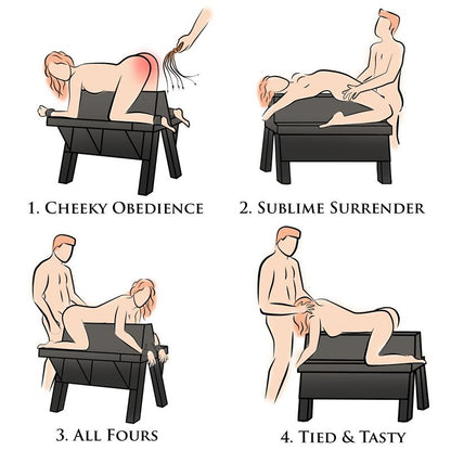 MASTER SERIES - BAREBACK SUBMISSION HORSE BANCO/POTRO DEL SEXO