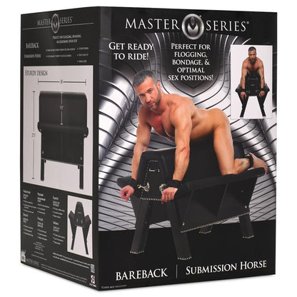 MASTER SERIES - BAREBACK SUBMISSION HORSE BANCO/POTRO DEL SEXO