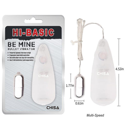 CHISA - BE MINE BALA VIBRADORA 11.5CM BLANCO