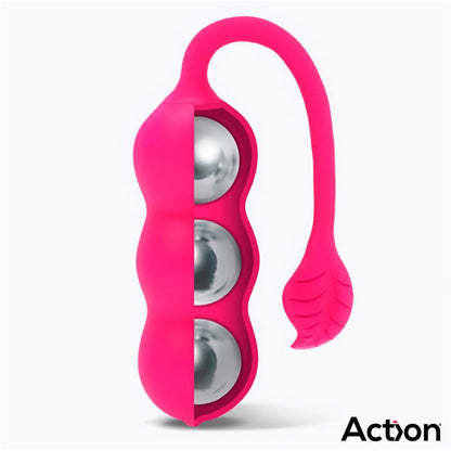 ACTION - BEANY HUEVO VIBRADOR Y ENTRENADOR SUELO PÉLVICO CON EMPUJE