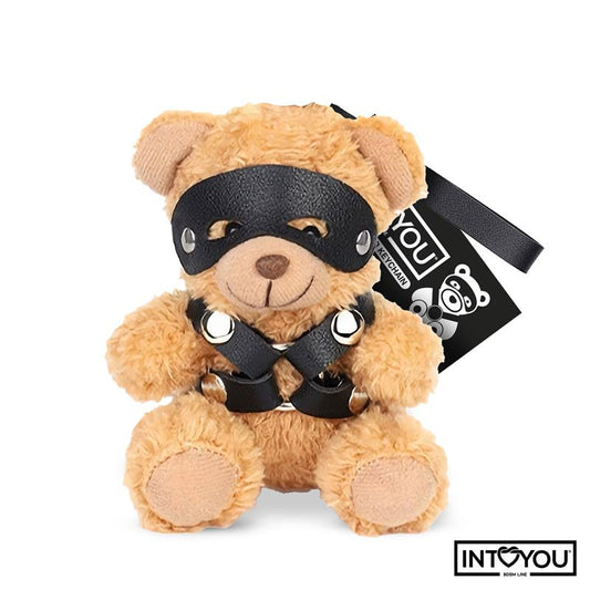 INTOYOU BDSM LINE - BEARLY LLAVERO DE OSITO BDSM CON ARNÉS