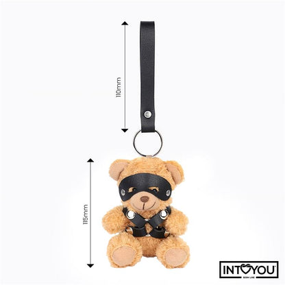 INTOYOU BDSM LINE - BEARLY LLAVERO DE OSITO BDSM CON ARNÉS