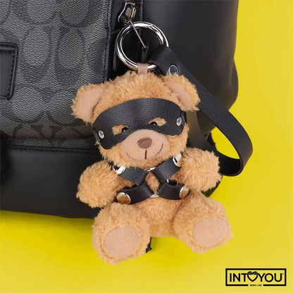 INTOYOU BDSM LINE - BEARLY LLAVERO DE OSITO BDSM CON ARNÉS