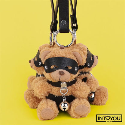 INTOYOU BDSM LINE - BEARLY LLAVERO DE OSITO BDSM CON ARNÉS