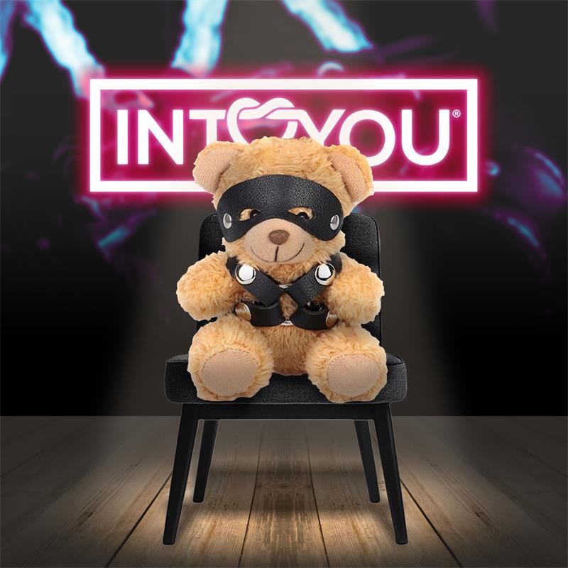 INTOYOU BDSM LINE - BEARLY LLAVERO DE OSITO BDSM CON ARNÉS