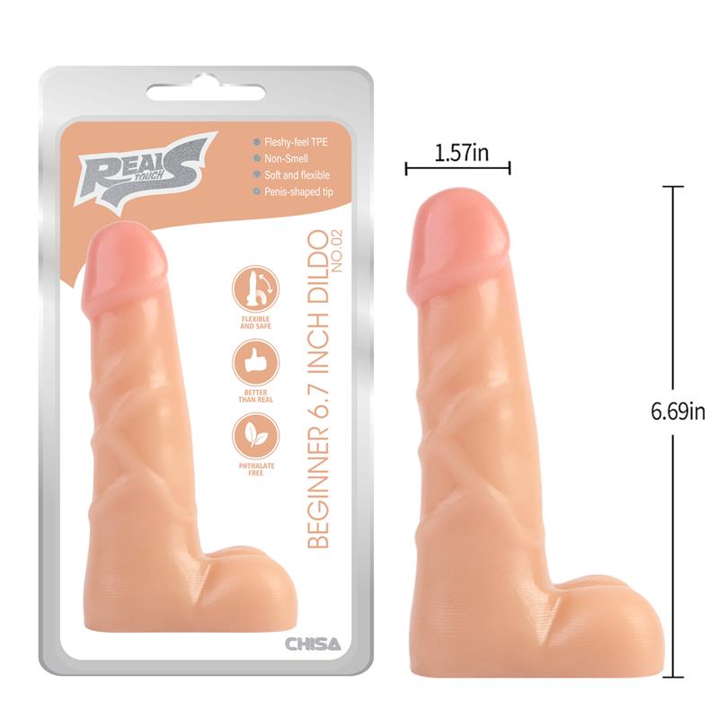CHISA - BEGINNER DILDO PARA PRINCIPIANTES 6.7 NO.02