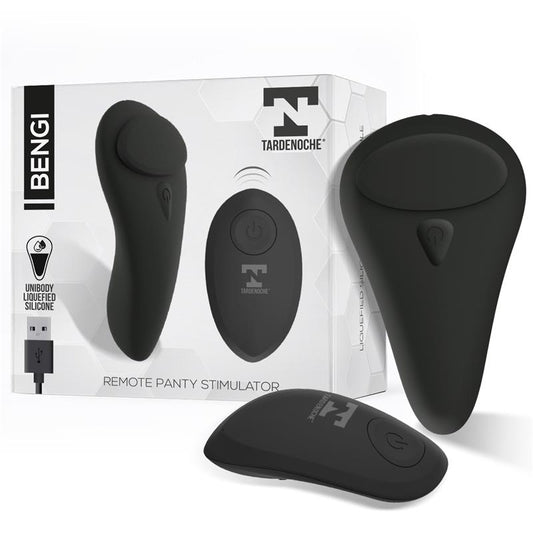 TARDENOCHE - BENGI ESTMULADOR DE BRAGUITA CONTROL REMOTO SILICONA LÍQUIDA UNIBODY