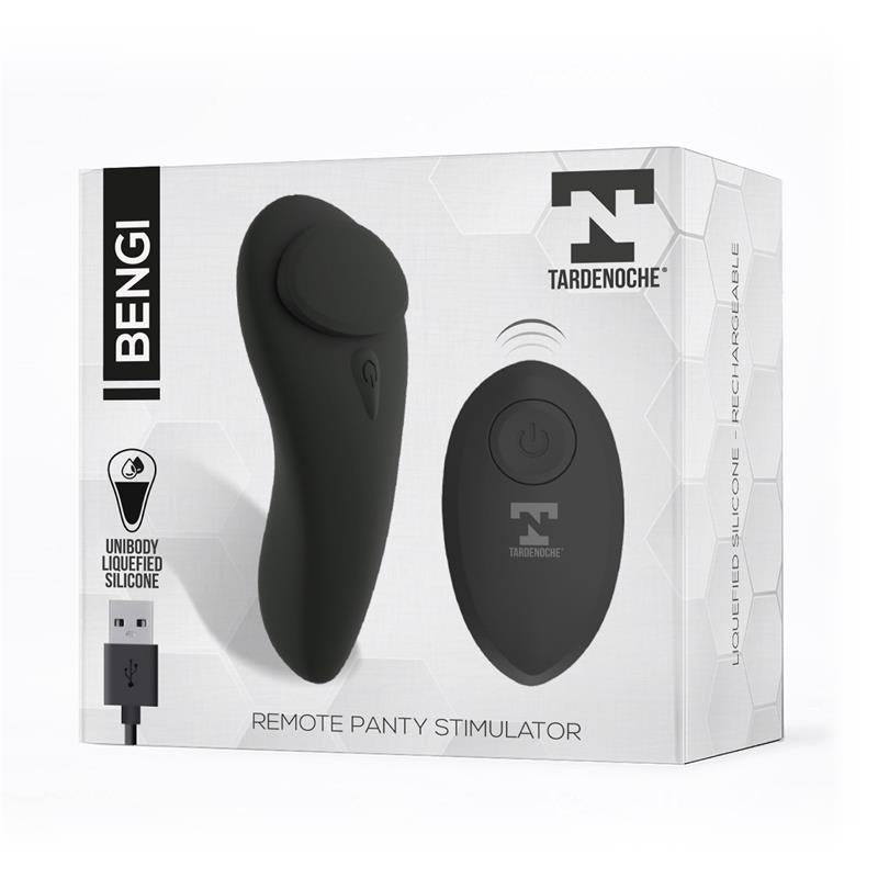 TARDENOCHE - BENGI ESTMULADOR DE BRAGUITA CONTROL REMOTO SILICONA LÍQUIDA UNIBODY