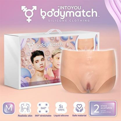 BODYMATCH - BENNIE BRAGUITA VAGINA Y ANO REALISTA SILICONA LÍQUIDA TALLA M