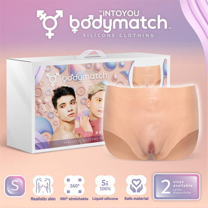 BODYMATCH - BENNIE BRAGUITA VAGINA Y ANO REALISTA SILICONA LÍQUIDA TALLA S