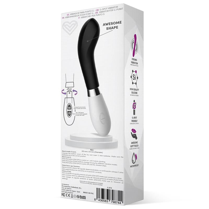 LATETOBED - BENTY VIBRADOR SILICONA NEGRO