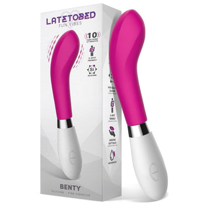 LATETOBED - BENTY VIBRADOR SILICONA ROSA