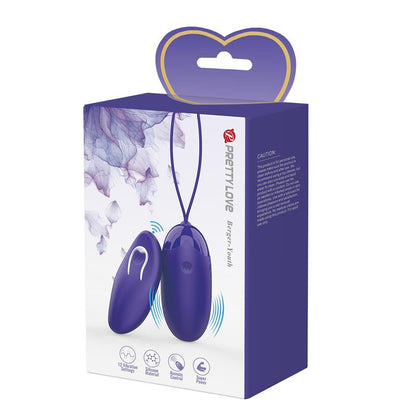 PRETTYLOVE - BERGER-YOUTH HUEVO VIBRADOR CON CONTROL REMOTO