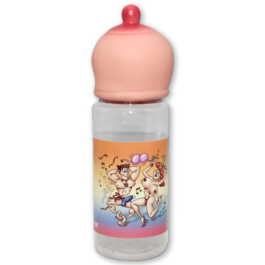 DIVERTY SEX - BIBERÓN EN FORMA DE TETA MEDIANO 750 ML