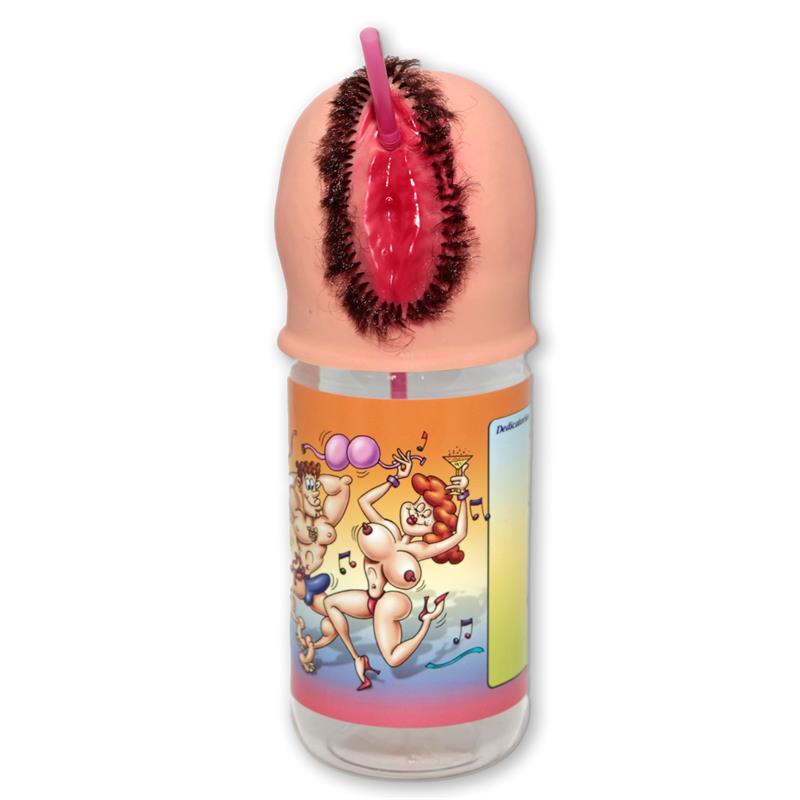 DIVERTY SEX - BIBERÓN EN FORMA DE VAGINA MEDIANO 750 ML