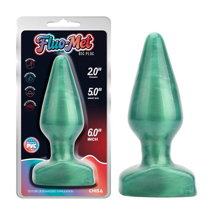 CHISA - BIG PLUG PLUG ANAL VERDE 6 - 15.5CM