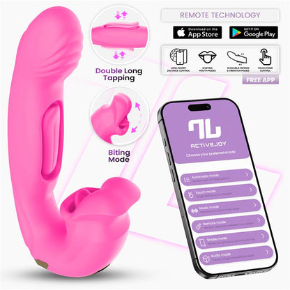 Bimby Vibrador con Mordisqueo y Lengua Doble Tapping con APP