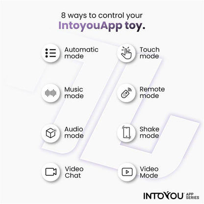 INTOYOU APP SERIES - BIMBY VIBRADOR CON MORDISQUEO Y LENGUA DOBLE TAPPING CON APP