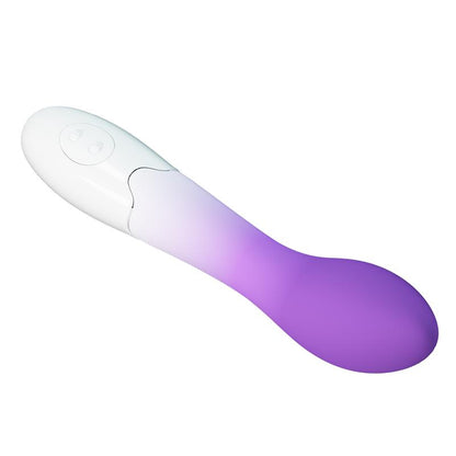 PRETTYLOVE - BISHOP VIBRADOR BLANCO Y PÚRPURA