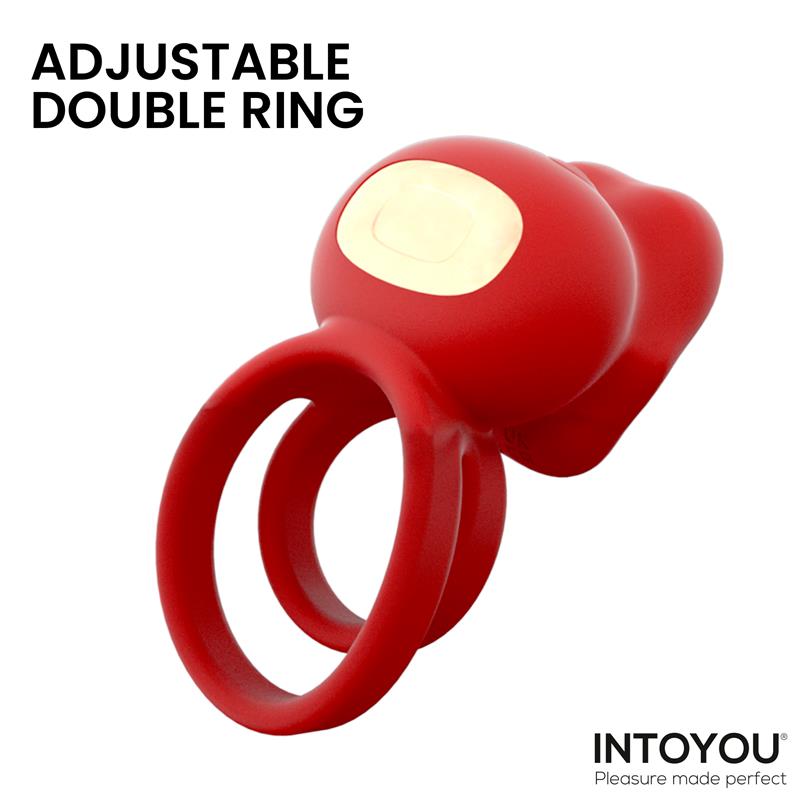 INTOYOU - BITTEY ANILLO VIBRADOR CON BITING - MORDISQUEO