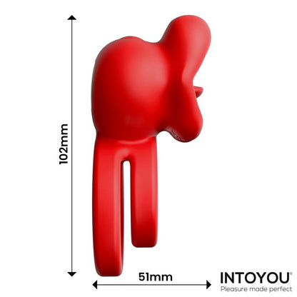 INTOYOU - BITTEY ANILLO VIBRADOR CON BITING - MORDISQUEO